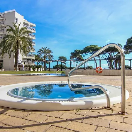 Beachfront With Pool And Garden S Abanell Blanes