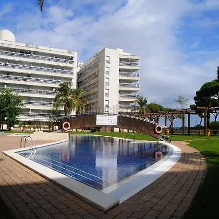 Beachfront With Pool And Garden S Abanell * Blanes