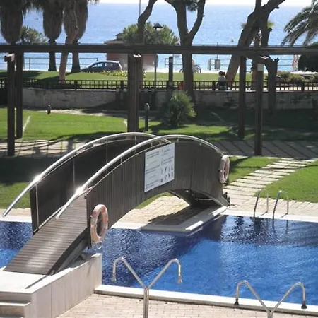 Beachfront With Pool And Garden S Abanell Appartement *